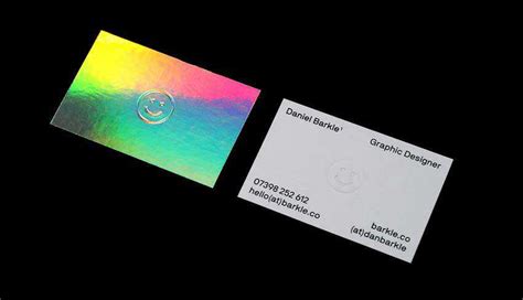 Hologram Business Cards